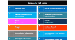 Desktop Screenshot of connaught-hall.org.uk